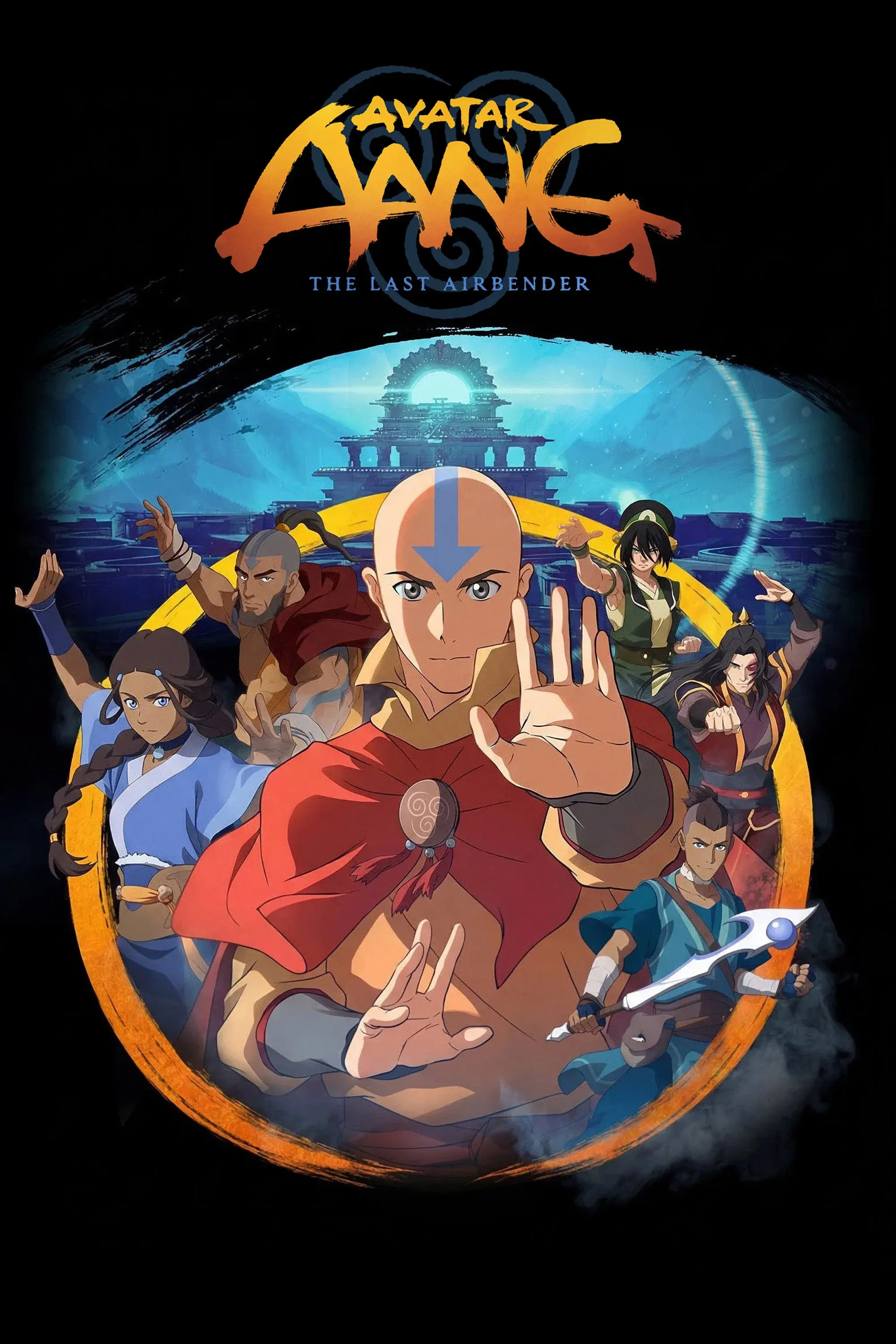 Avatar Aang: The Last Airbender poster