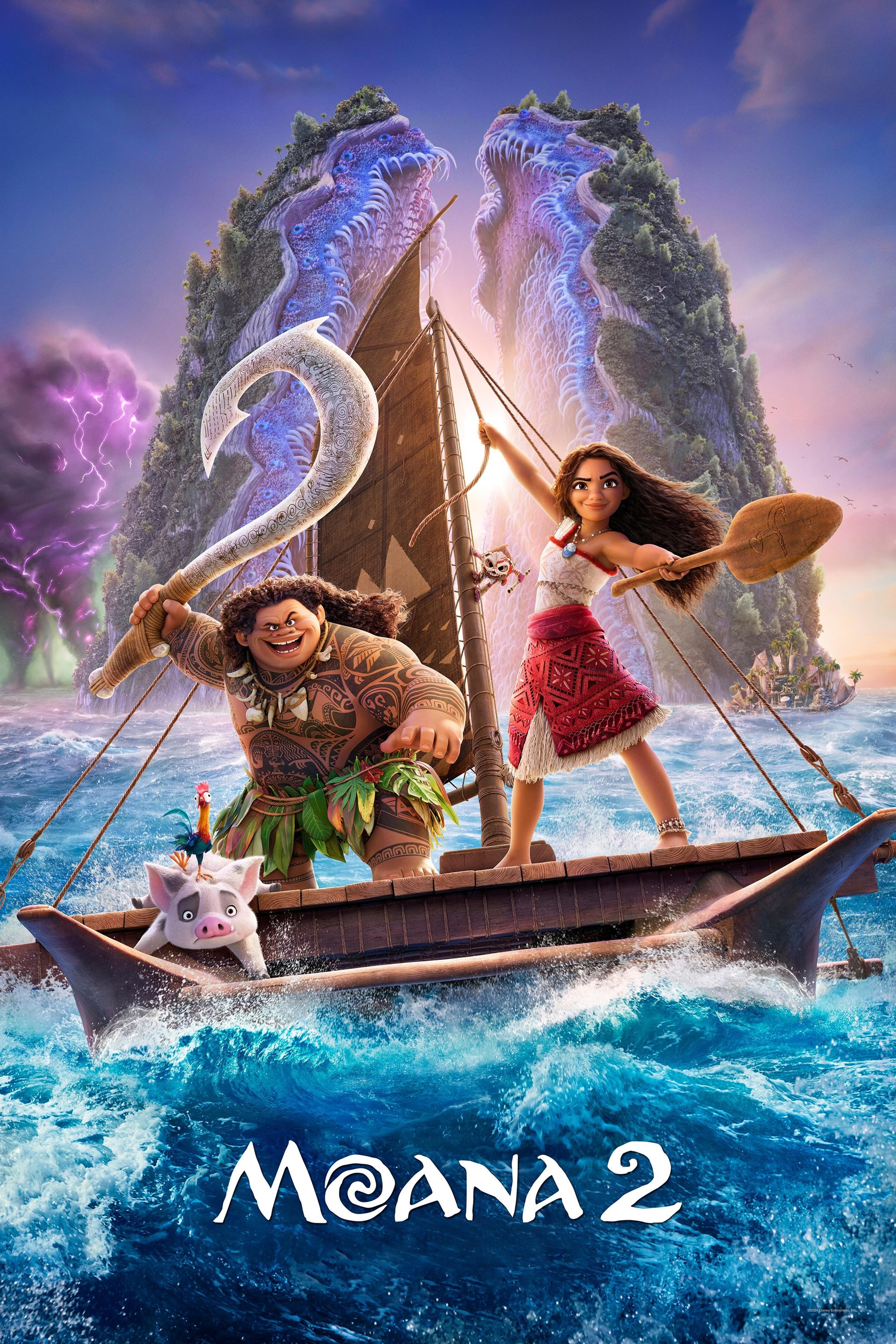 Moana 2 poster