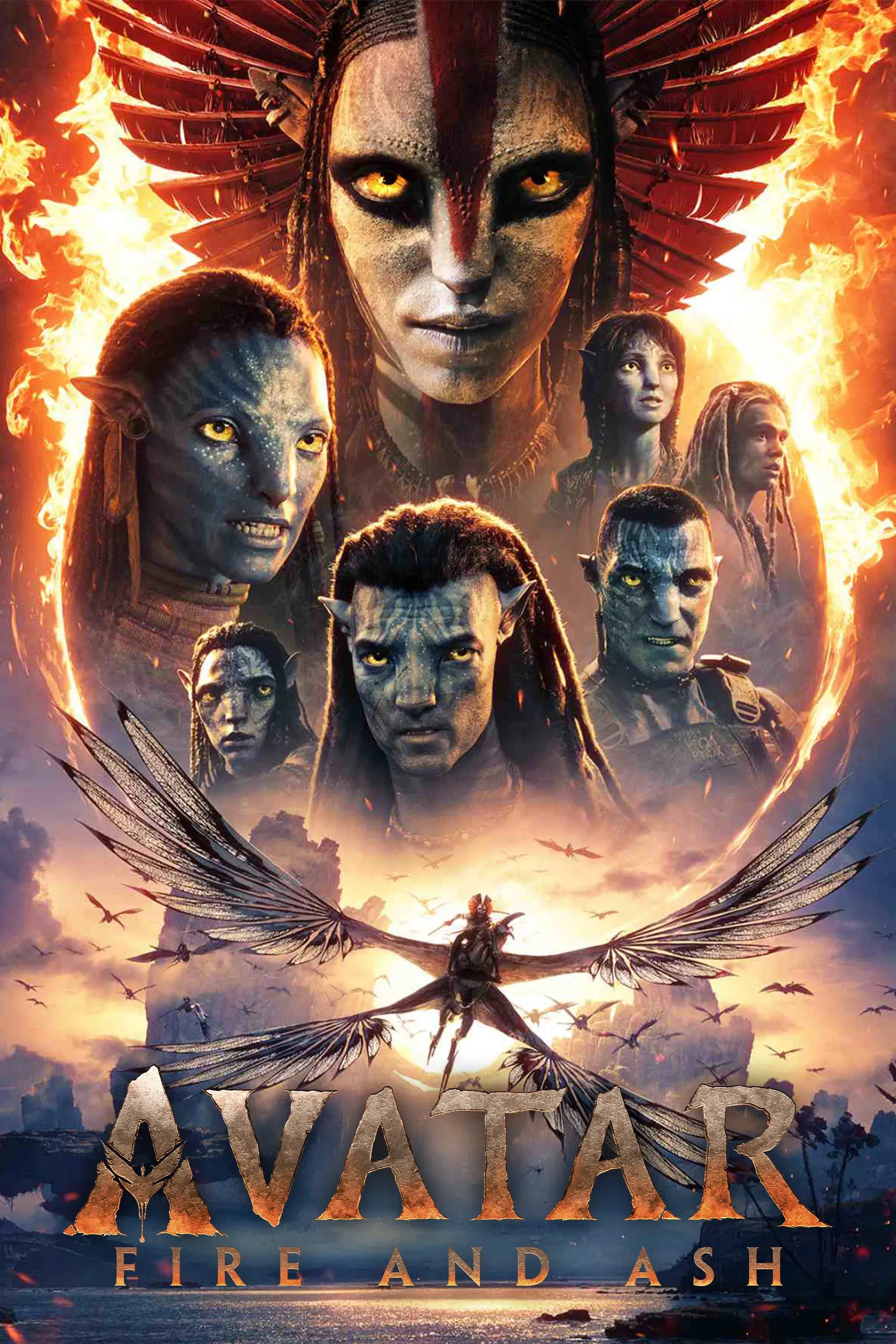 Avatar: Fire and Ash poster