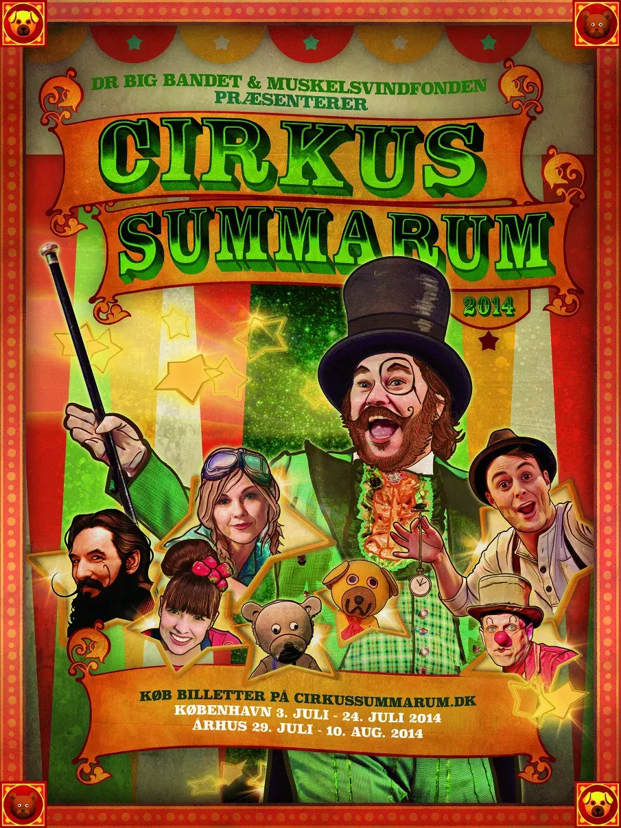 Cirkus Summarum 2014 poster